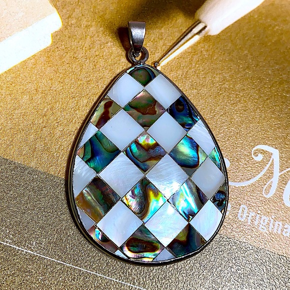 Jewelry Newabalone Shell Mop Pendant Poshmark